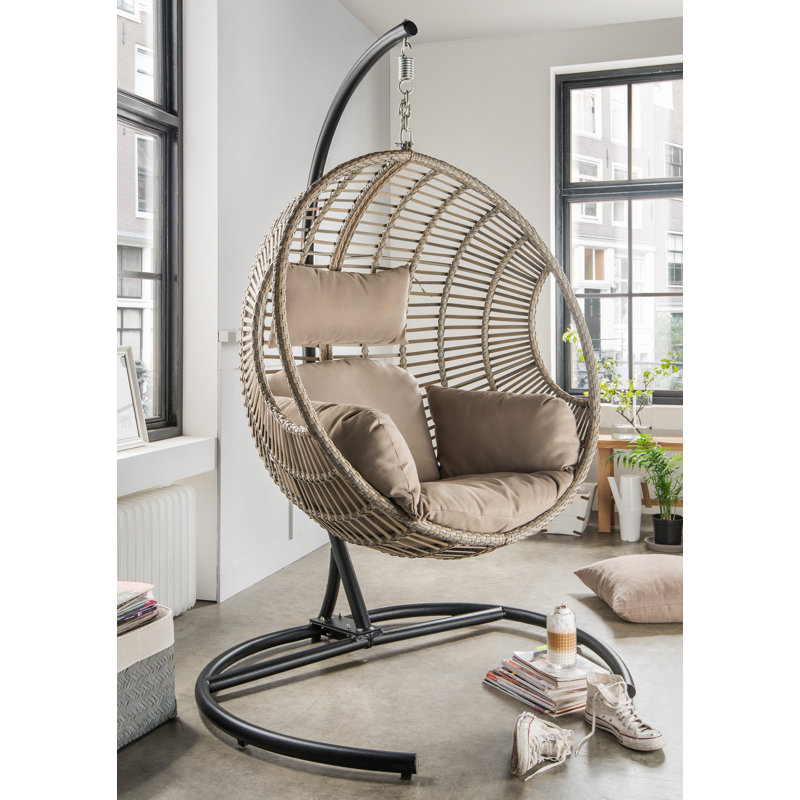 Bay Isle Home Vasillios Hanging Chair with Stand & Reviews Wayfair.co.uk